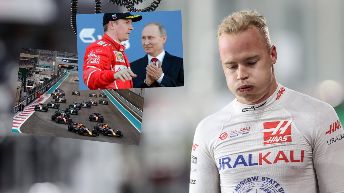 F1. Władimir Putin i Nikita Mazepin