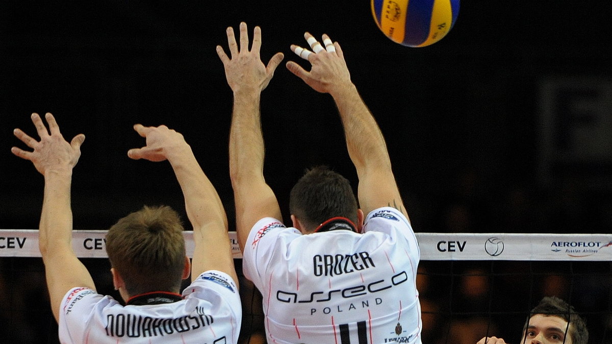 Asseco Resovia Rzeszów w bloku