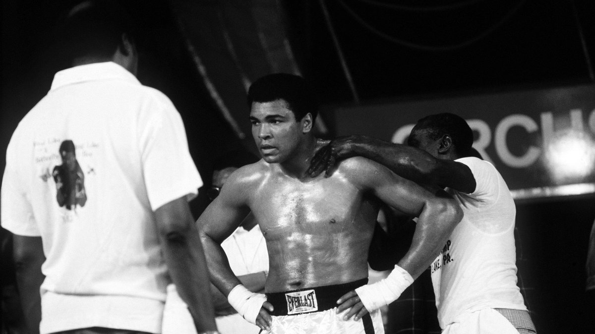 Boxen: Muhammad Ali 1976 beim Training