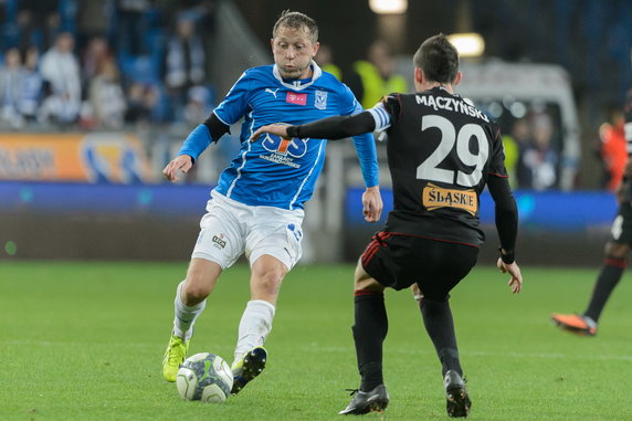 PIŁKA NOŻNA EKSTRAKLASA LECH POZNAŃ GÓRNIK ZABRZE