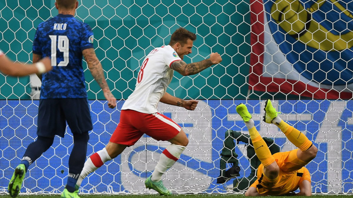 Karol Linetty strzelił w poniedziałek gola na 1:1 i na 20 minut przywrócił polskim kibicom nadzieję na korzystny wynik ze Słowacją.