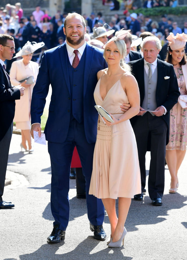 James Haskel i Chloe Madeley