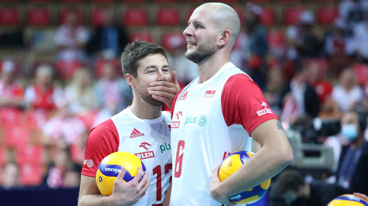 Michał Kubiak i Bartosz Kurek w barwach reprezentacji Polski