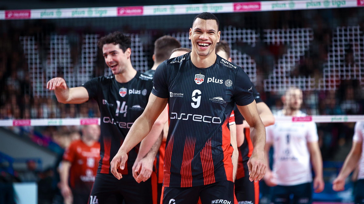 Siatkowka. PlusLiga. Projekt Warszawa - Asseco Resovia Rzeszow. 13.01.2024