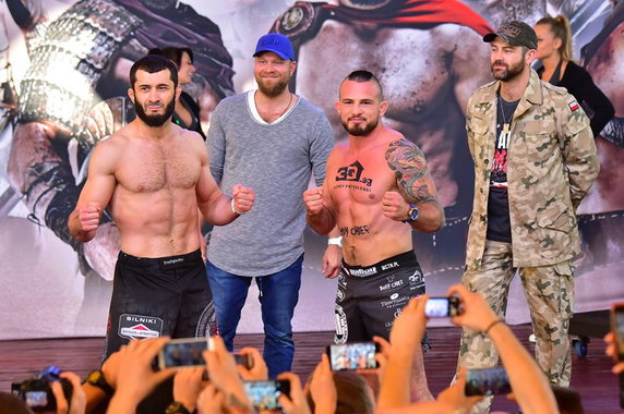 KSW 39 - ważenie przed galą Colosseum