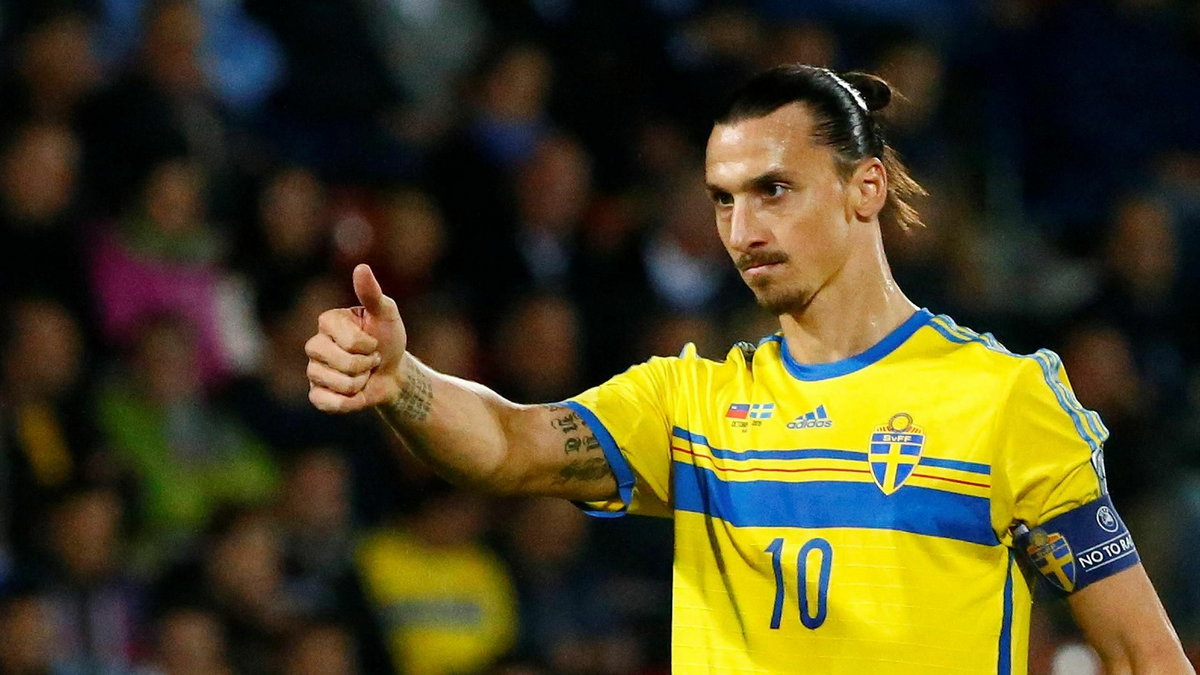 Jest Zlatan, jest zabawa. Szwecja bije Walię