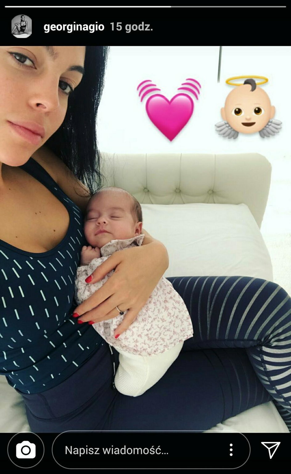 Georgina Rodriguez z córką