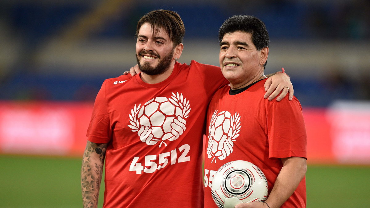 Diego Maradona Jr. w ciek si na dziennikarzy. Syn legendy