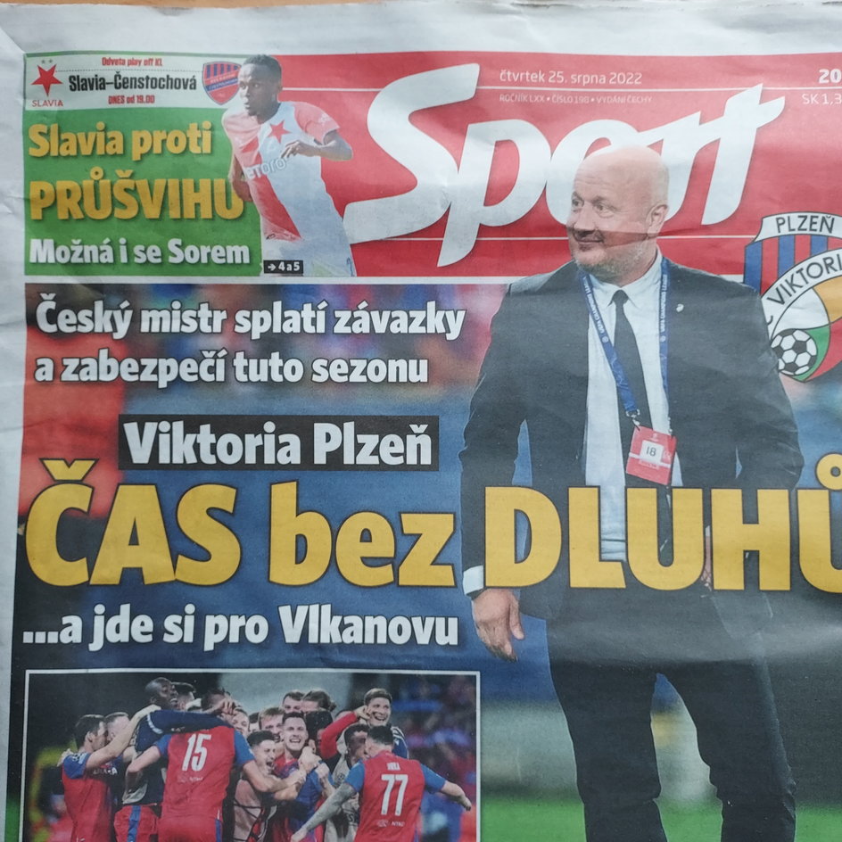 Czeskie media przed meczem Slavii z Rakowem