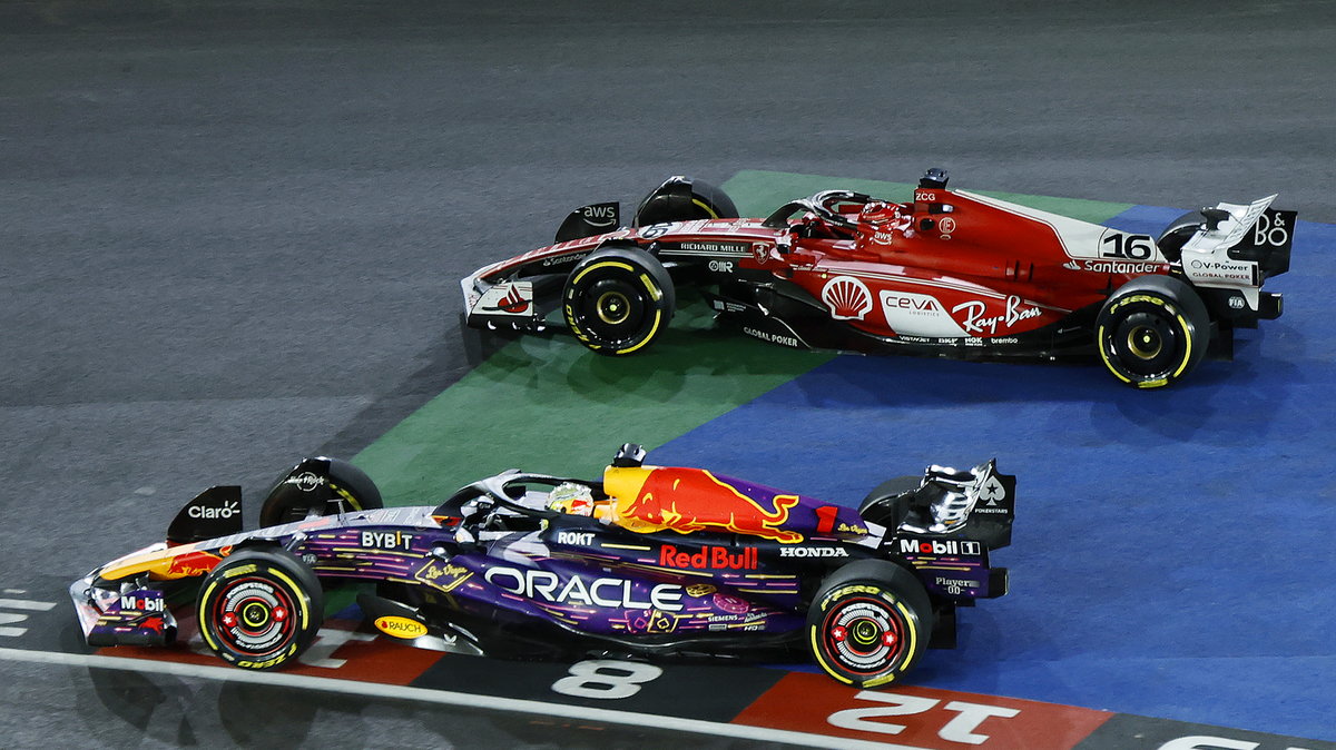 Max Verstappen i Charles Leclerc