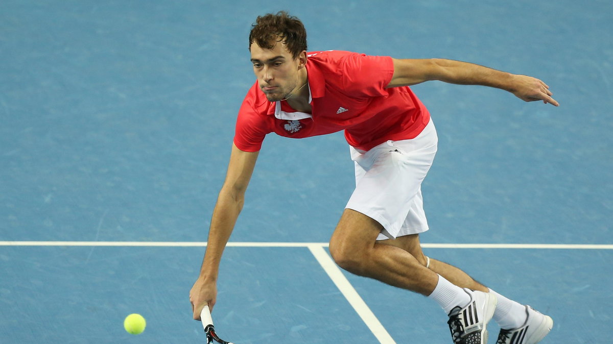 Jerzy Janowicz Puchar Davisa Polska Litwa