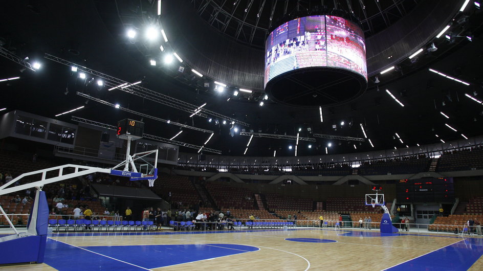 KATOWICE SPODEK PO MODERNIZACJI PRZED EUROBASKETEM