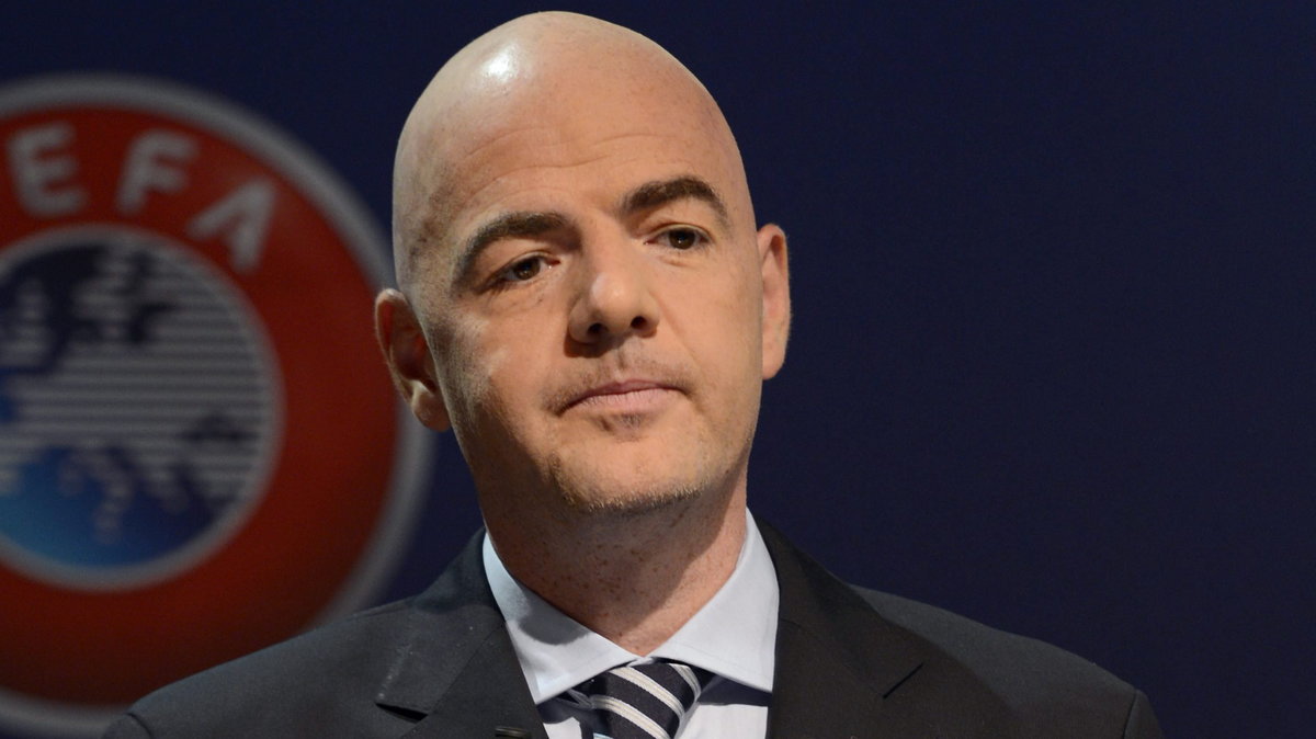 Sekretarz generalny UEFA Gianni Infantino