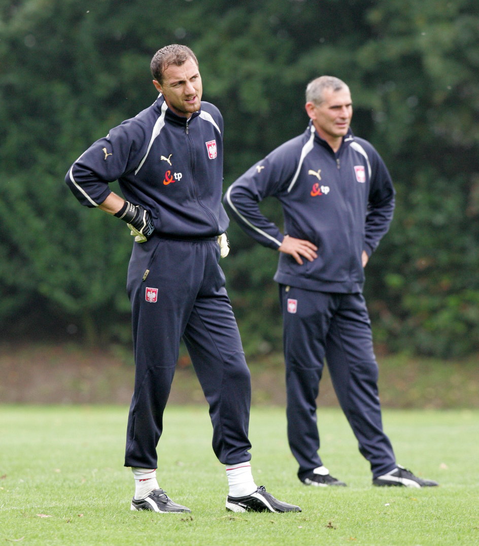 Jerzy Dudek i Paweł Janas