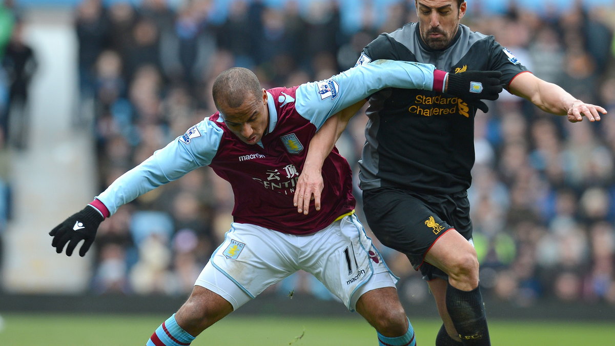 Gabriel Agbonlahor (z lewej)