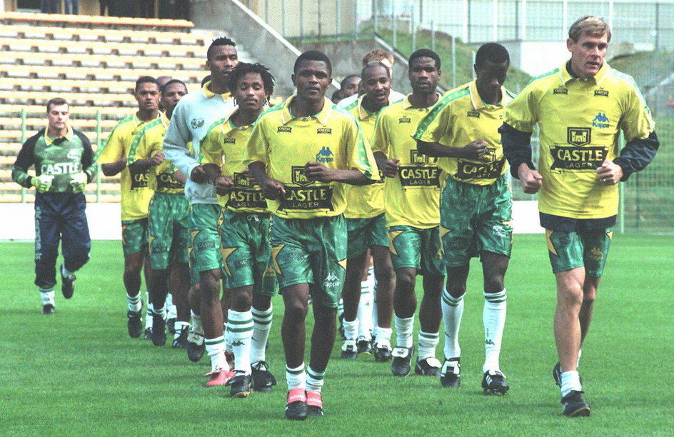 RPA na mistrzostwach świata zadebiutowała w 1998 roku. Większość kadry stanowili wówczas Murzyni