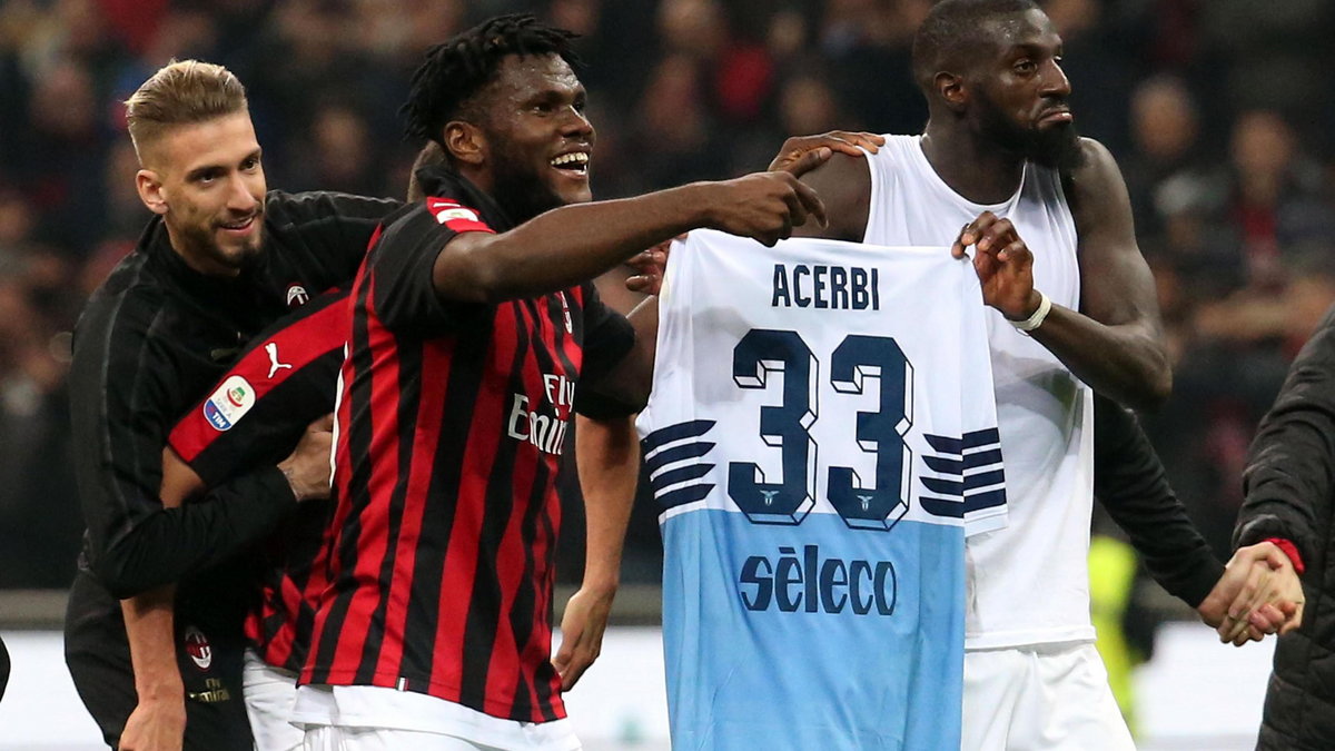 Franck Kessie (L) i Tiemoue Bakayoko