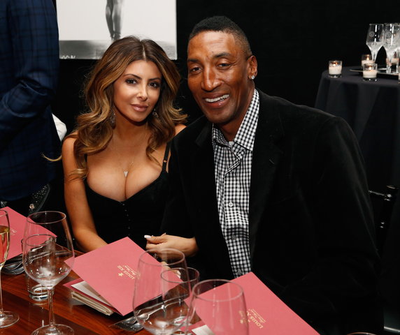 Scottie Pippen  Larsa Pippen