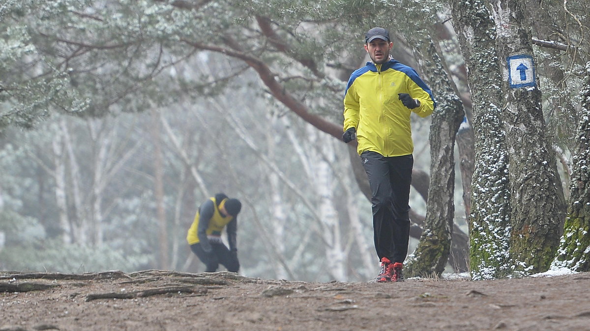 Lekkoatletyga. Czas na bieganie. Zimowe Biegi Gorskie. Falenica 27.02.2016