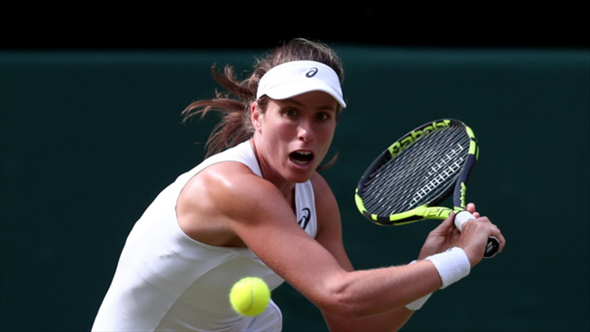 Johanna Konta nie mogła być przygotowana lepiej