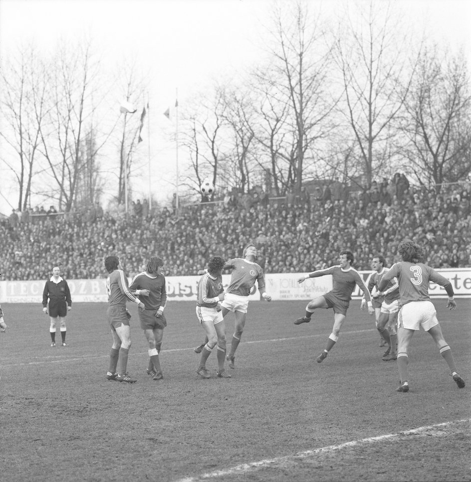 Mecz Widzew Łódź - Legia Warszawa, 30 marca 1977 r.