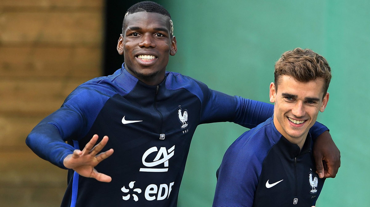 Antoine Griezmann Paul Pogba