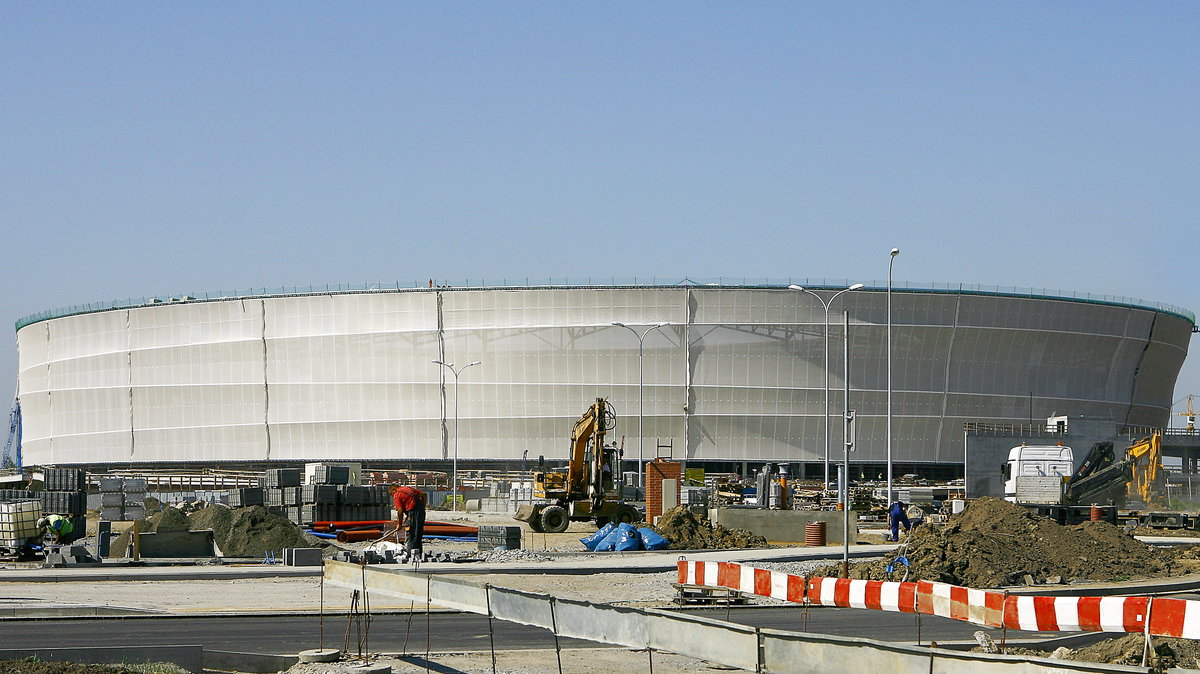 Stadion we Wrocławiu, fot. Maciej Maziej / Onet.