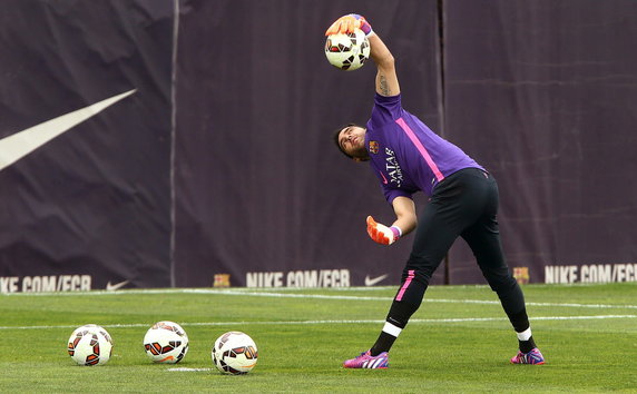 SPAIN SOCCER FC BARCELONA (FC Barcelona training)