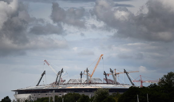 Budowa stadionu Zenit Arena