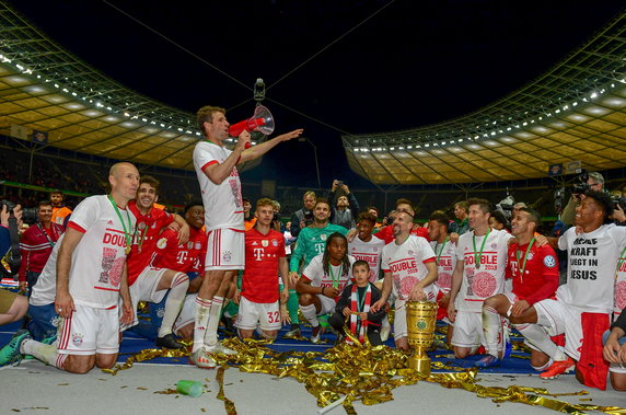 epa07600885 - GERMANY SOCCER DFB CUP FINAL (RB Leipzig vs FC Bayern Munich)