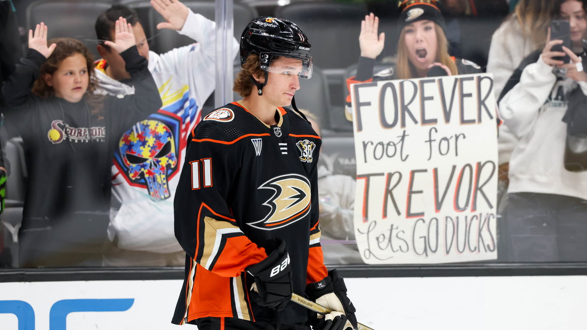 Trevor Debras z Anaheim Ducks