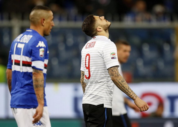 ITALY SOCCER SERIE A (Sampdoria-Inter
 )