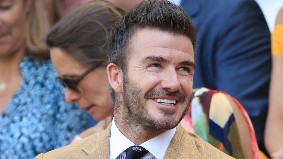 David Beckham na Wimbledonie