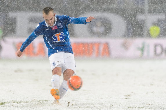 PIŁKARSKA EKSTRAKLASA LECH KONTRA WISŁA KRAKÓW