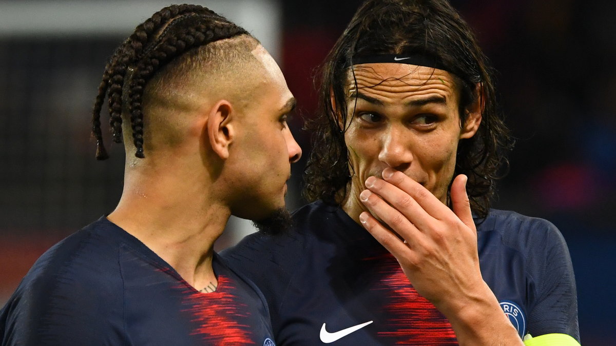 Layvin Kurzawa i Edinson Cavani