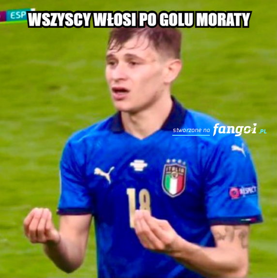 Euro 2020. Memy po meczu Włochy - Hiszpania