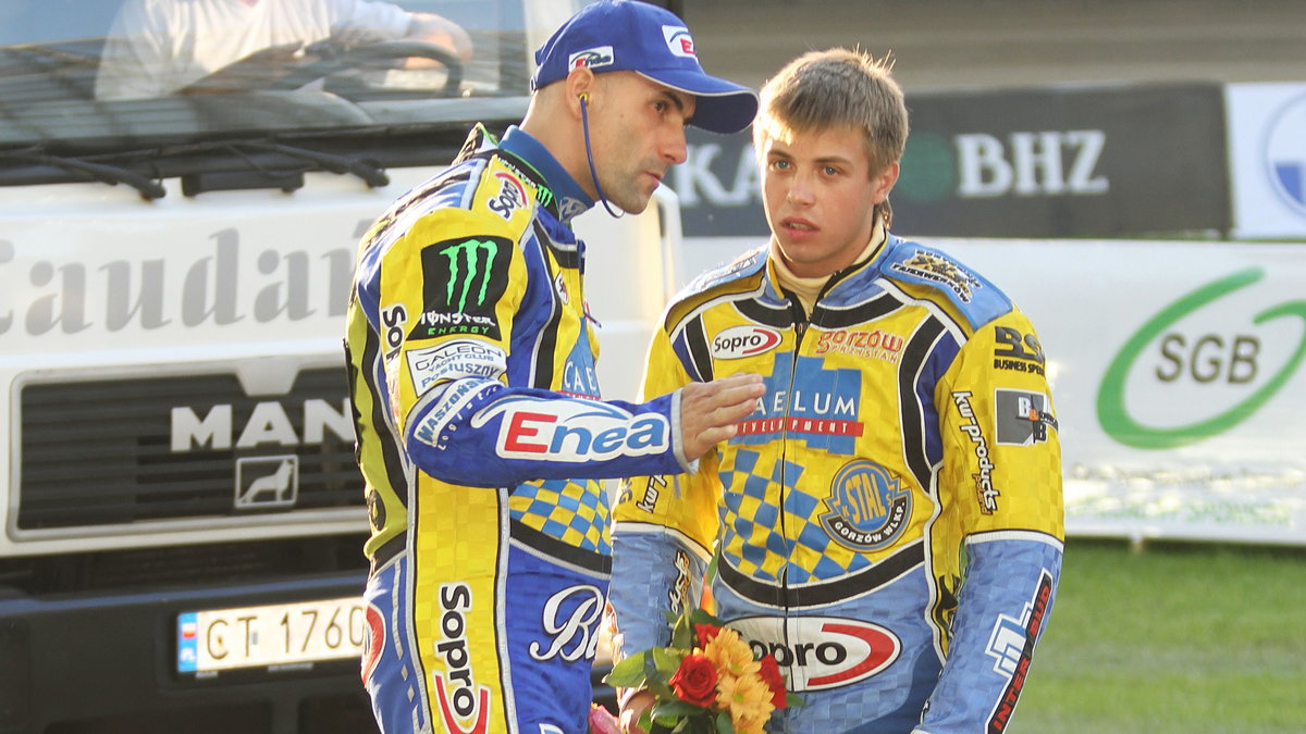 Tomasz Gollob i Łukasz Cyran