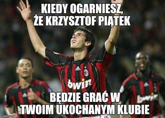 Krzysztof Piątek piłkarzem AC Milan - memy po transferze