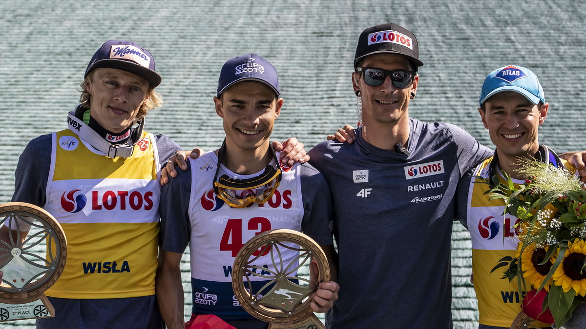 Dawid Kubacki, Jakub Wolny, Thomas Thurnbichler, Kamil Stoch