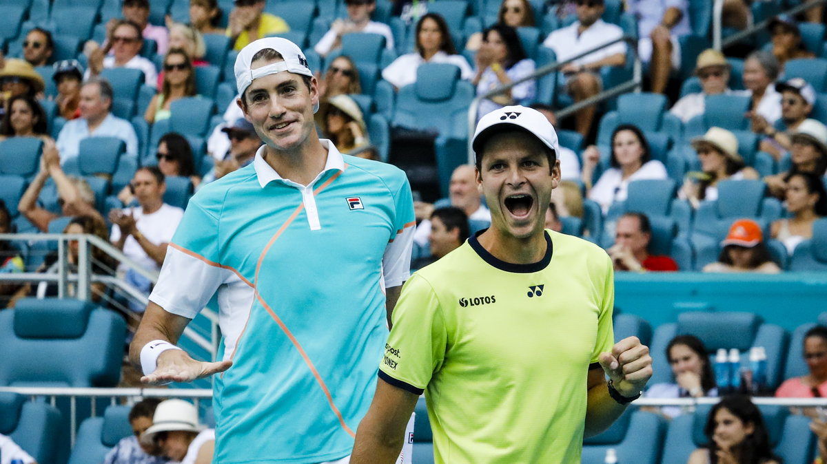 John Isner i Hubert Hurkacz