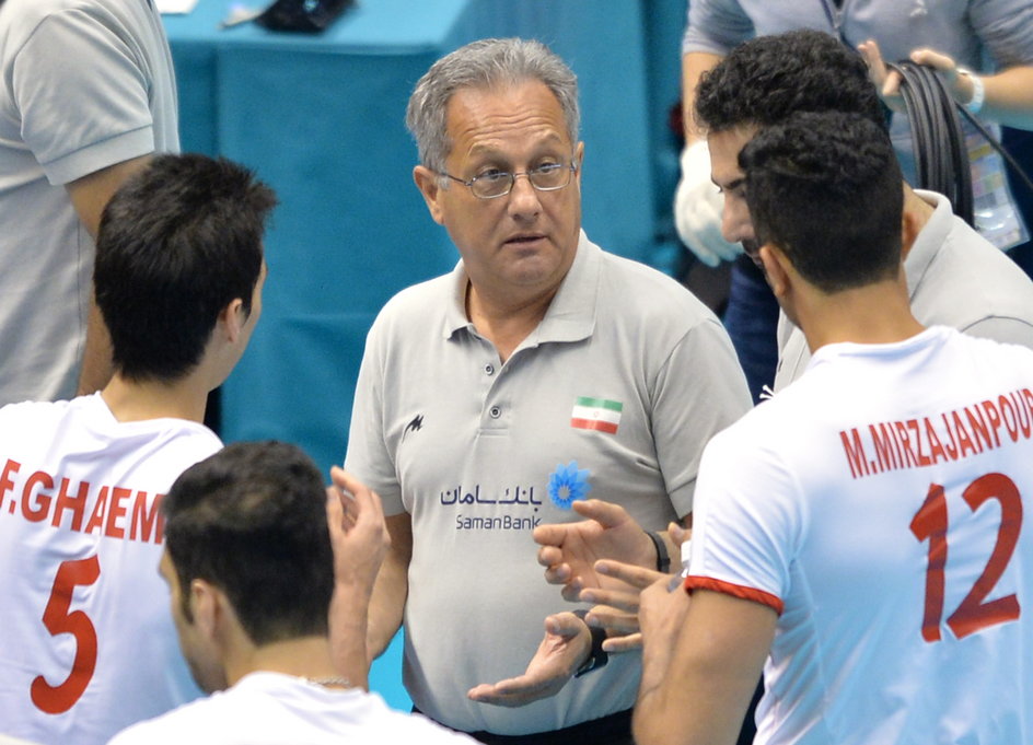 Były trener reprezentacji Iranu - Julio Velasco