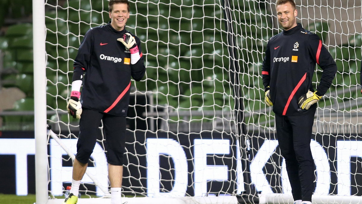 Wojciech Szczęsny i Artur Boruc