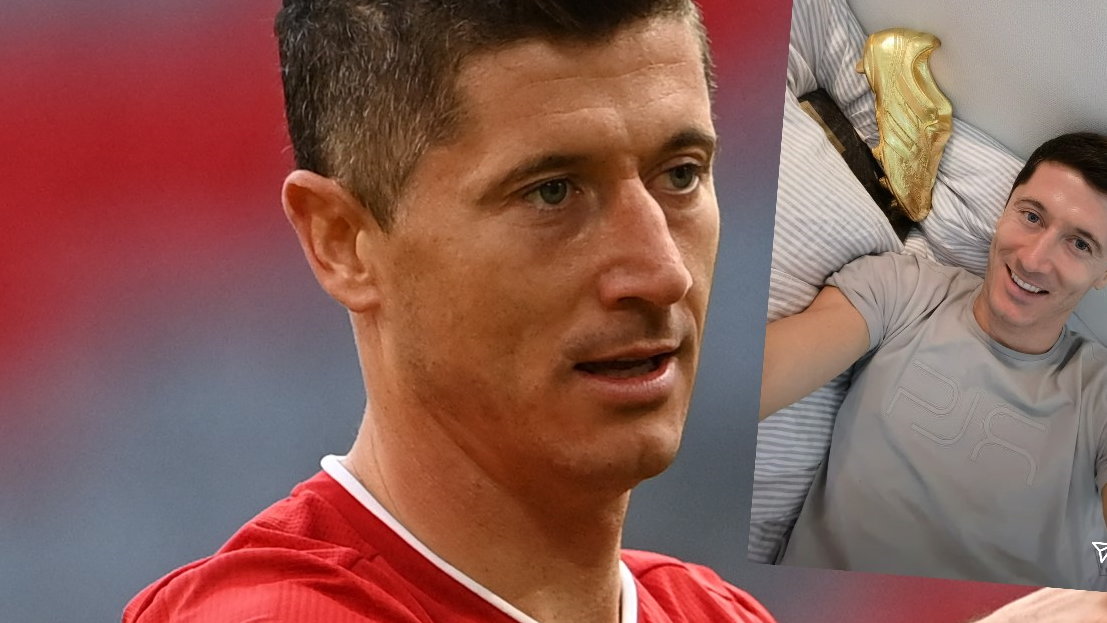 Robert Lewandowski pokazał świetne zdjęcie ze Złotym Butem