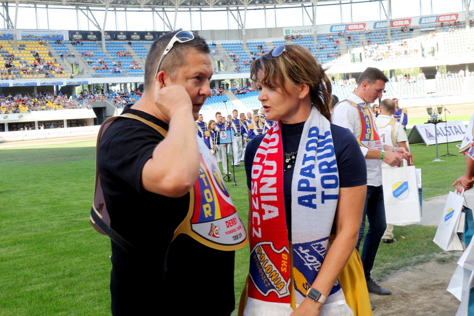 Tomasz Bajerski i Ilona Termińska