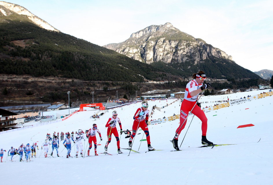 W 2013 roku Justyna Kowalczyk po raz czwarty z rzędu triumfowała w Tour de Ski