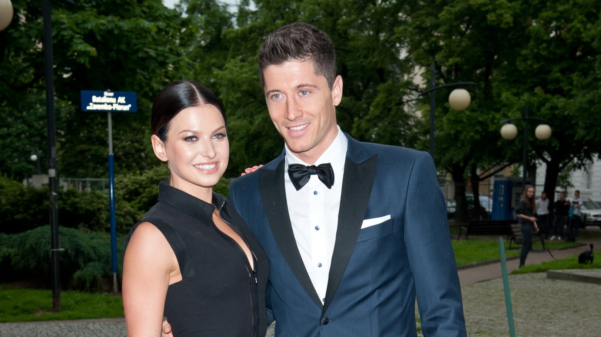 Anna i Robert Lewandowscy