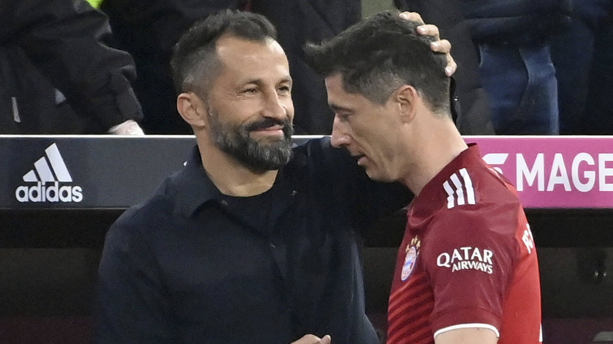 Hasan Salihamidzić i Robert Lewandowski