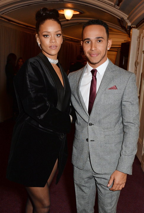 Rihanna, Lewis Hamilton