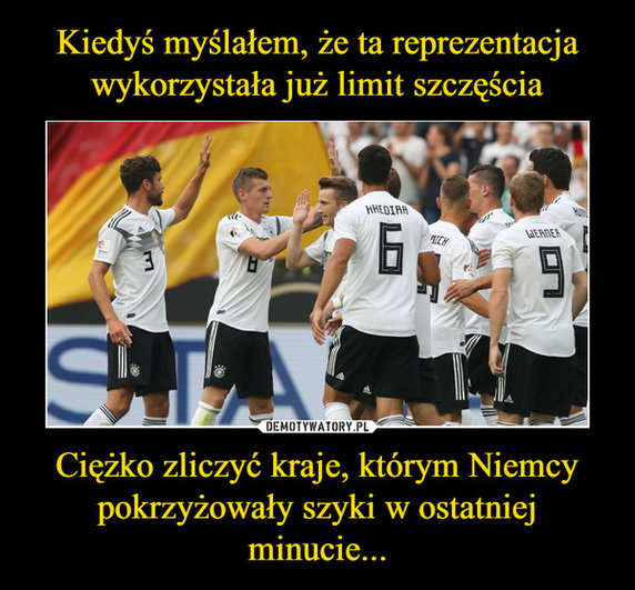 Mundial 2018: memy po meczu Niemcy - Szwecja