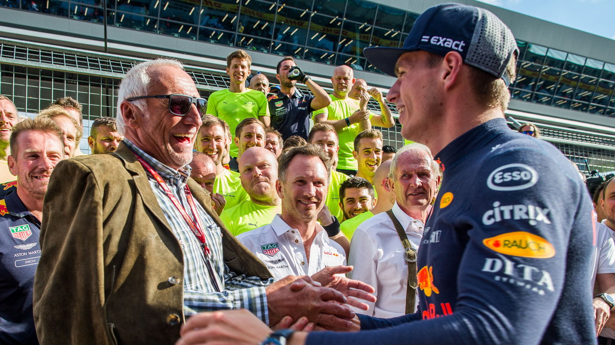 Dietrich Mateschitz i Max Verstappen